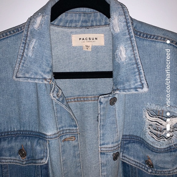 Women’s Pacsun jean jacket - Picture 2 of 2